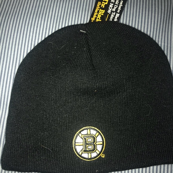 black dog bruins hat